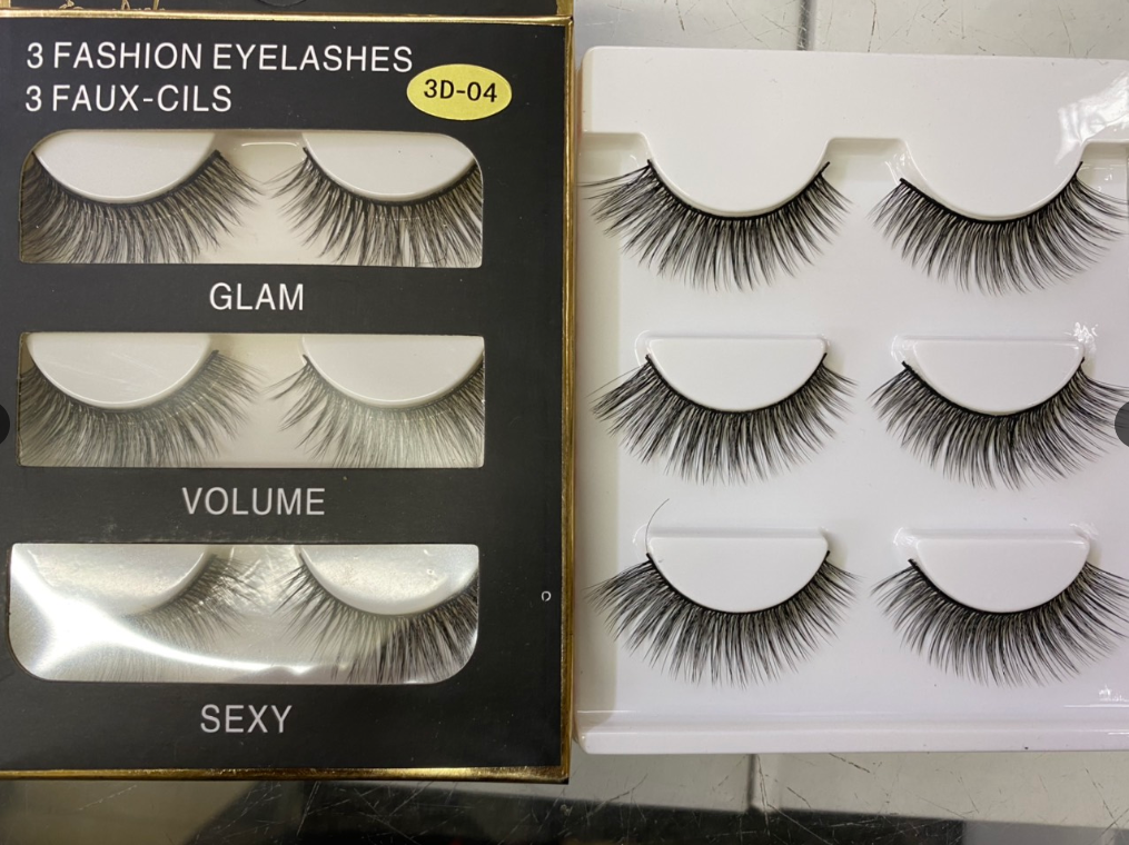 [HCM]Mi Giả Lông Mi Chồn 3D siêu tự nhiên (Hộp 3 cặp) vntrade