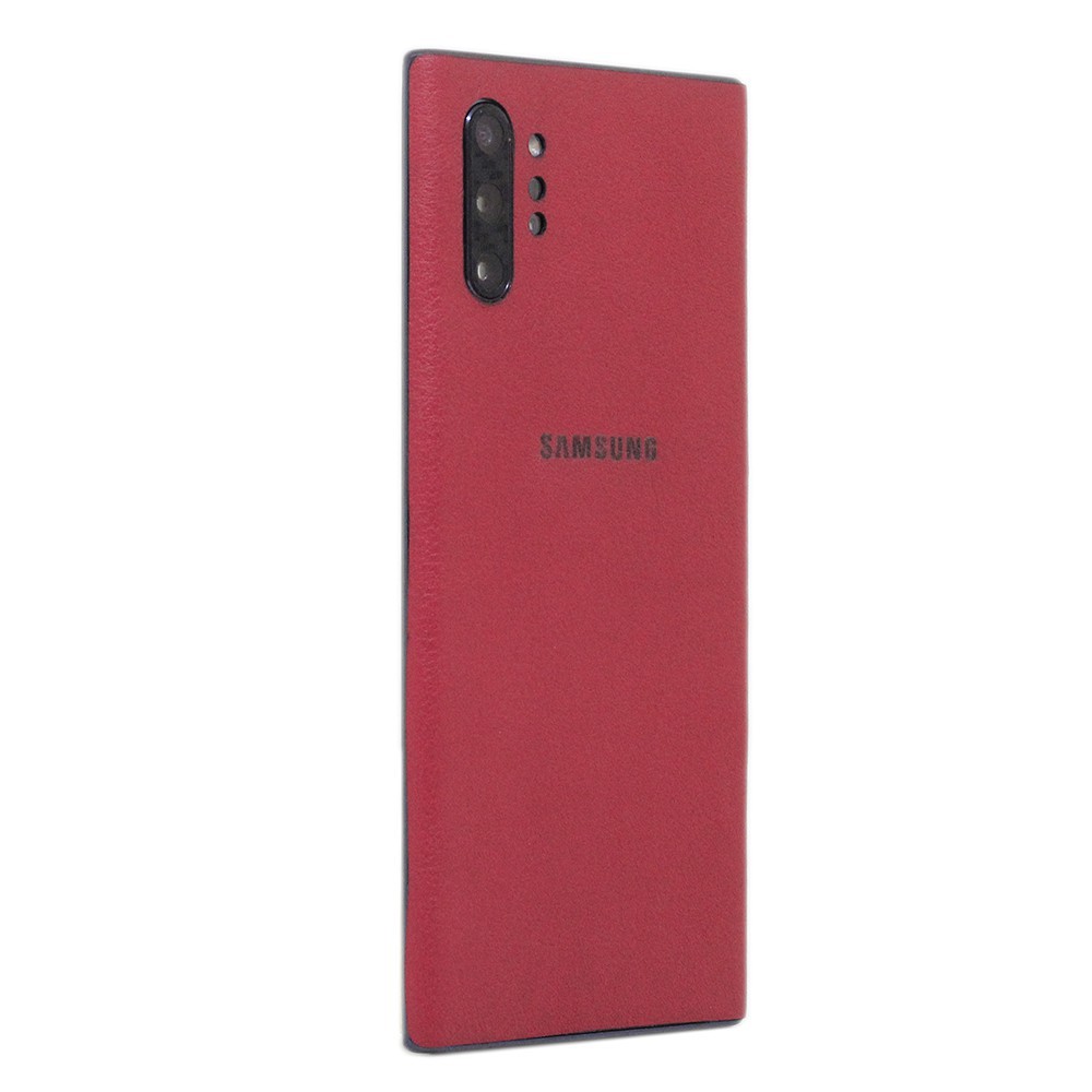 Ốp dán da Galaxy Note 10 plus - Da nhập khẩu cao cấp -