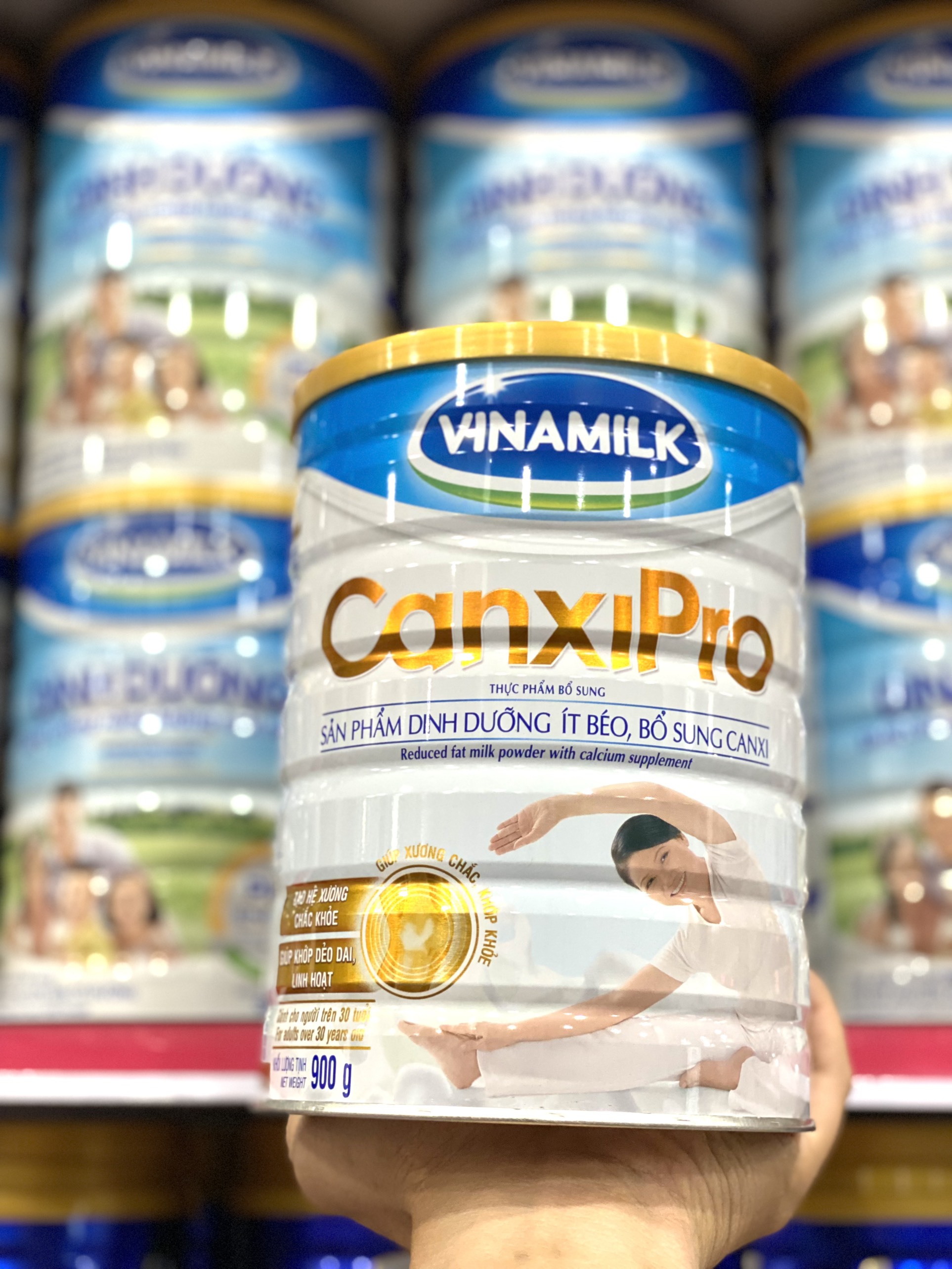 Sữa vinamilk canxi pro 900g