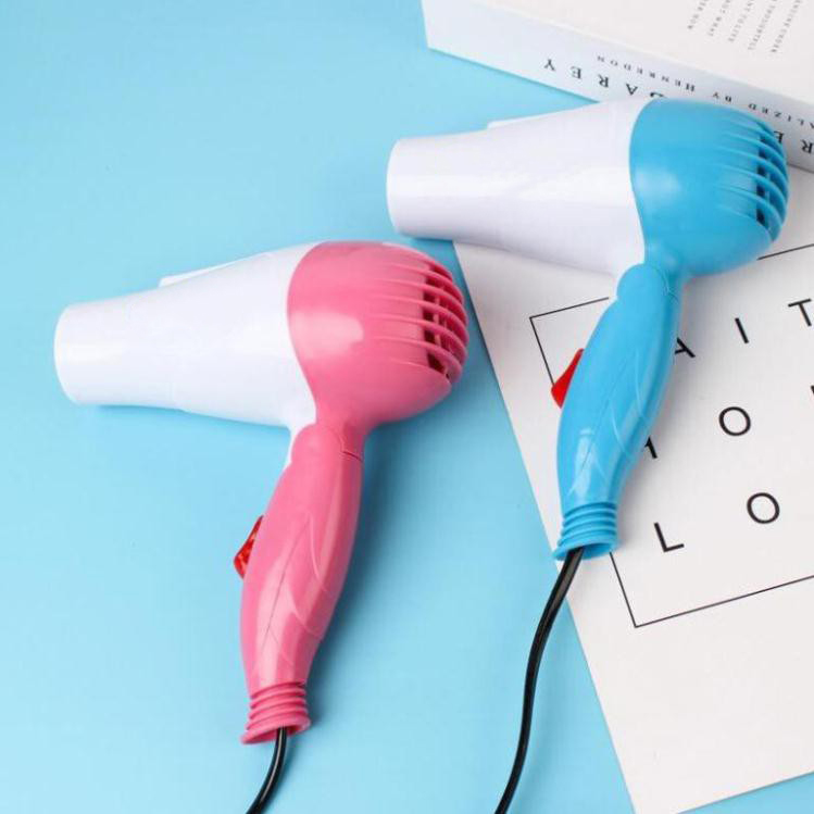 Máy sấy tóc mini , công suất mạnh 1000w đa năng cao cấp tiện dụng mang di du lịch - Giá Siêu Rẻ