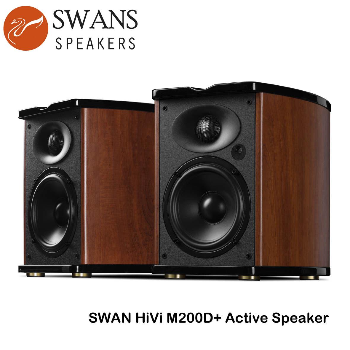 Loa swan m200d+ active bookshelf bluetooth