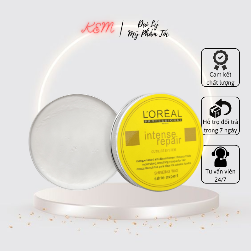 Sáp vuốt tóc nam l'oréal 200gr mùi thơm nam tính, giữ nếp tóc kem