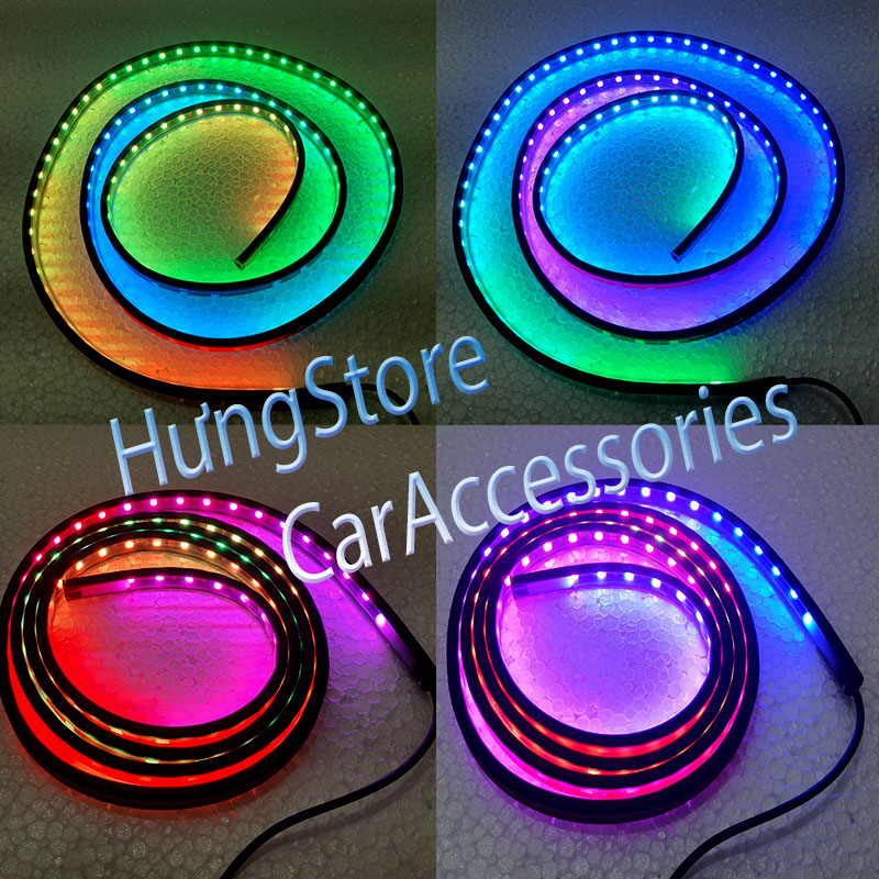 Led nóc chạy sao băng 2 đầu gắn xe tải 12/24V hàng xịn dày dặn chống nước dễ thi công rất nhiều hiệu ứng
