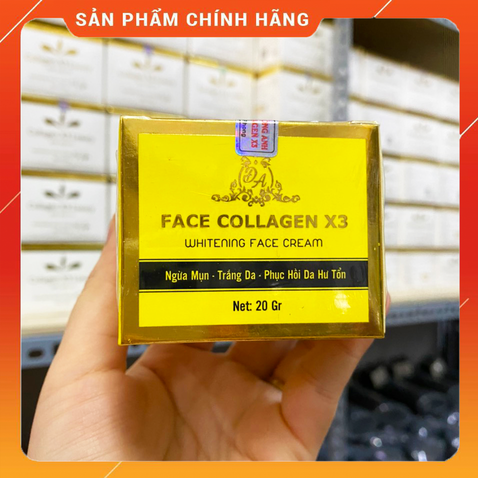 Chính hãng Kem Face Collagen X3 Mỹ Phẩm Đông Anh - Kem Dưỡng Da Mặt Đông