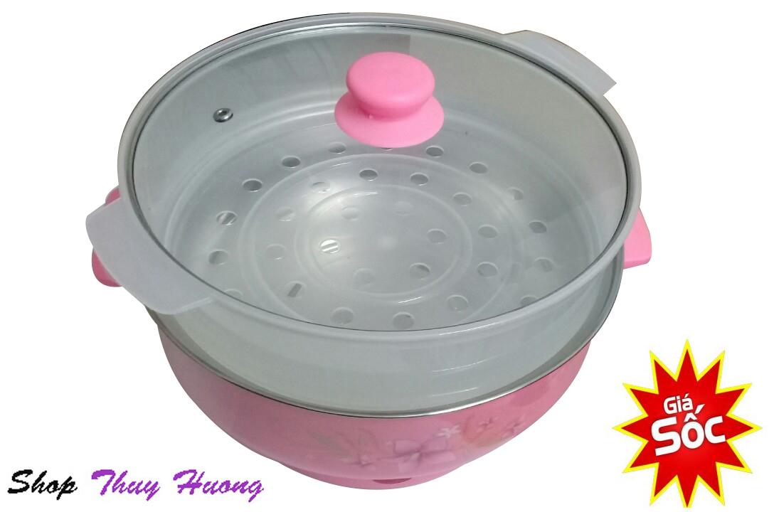 nồi hấp điện inox, noi hap dien, nồi hông xôi, xửng hấp nồi cơm điện, noi hap xoi bang dien, noi hao dien 2 tang - Nồi hấp điện đa năng cao cấp, Chế biến được nhiều món, Bền đẹp, Giá siêu rẻ