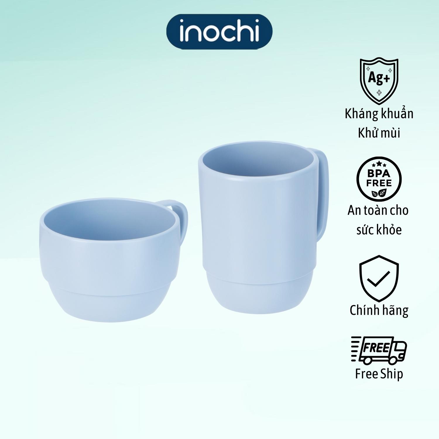 Bộ 02 cốc nước CAO inochi Amori 350ml- Chất liệu nhựa an toàn không mùi hôi