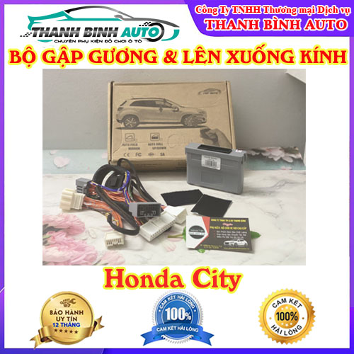 Bộ gập gương & lên xuống kính xe tự động - chuẩn theo hãng honda city