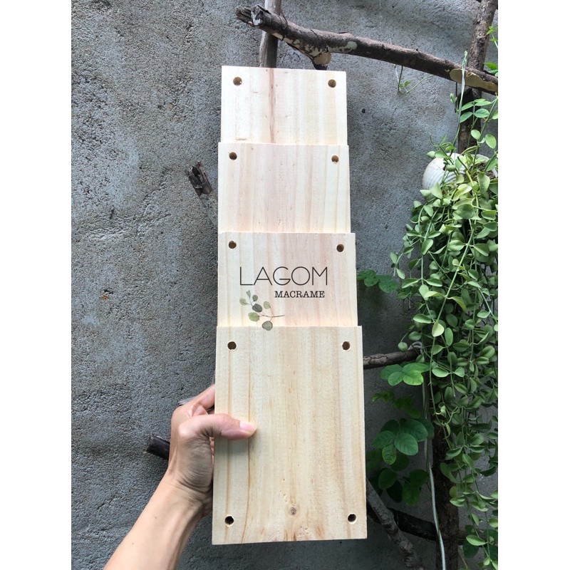 [HCM]Ván gỗ thông pallet làm kệ treo tường đẹp bào lán 2 mặt