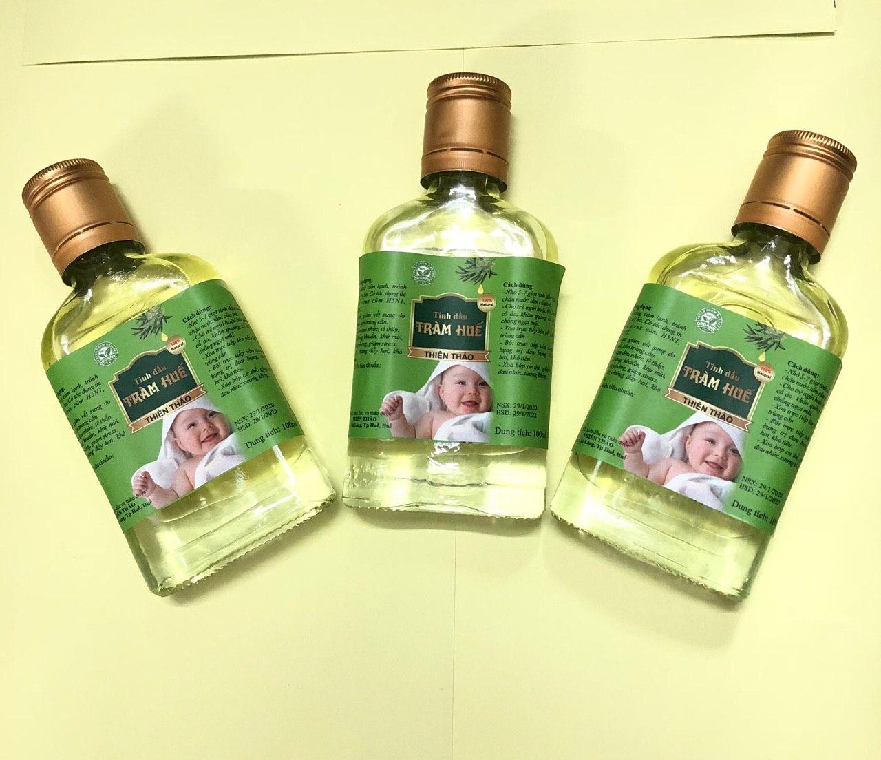 Tinh Dầu Tràm Huế Phòng Ngừa Cảm Cúm - Thiên Thảo 100ml [COMBO 3 CHAI]