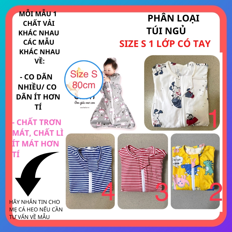 Túi ngủ cocoon an toàn cho bé giúp duy trì tự ngủ, ngủ ngon và giữ ấm