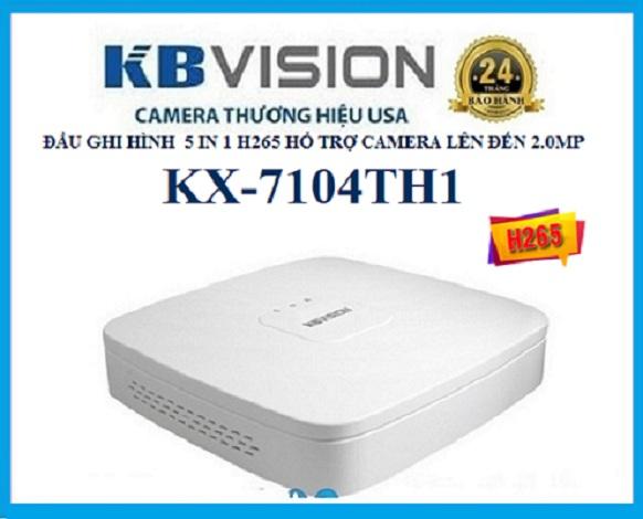 Đầu ghi hình 4 kênh kbvision kx-7104th1