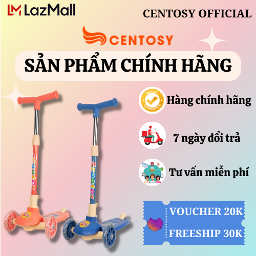 Xe Scooter Cho Bé HY02, Xe Trượt Thể Thao Họa Tiết Đáng Yêu, Bánh Xe Có Đèn Phát Sáng