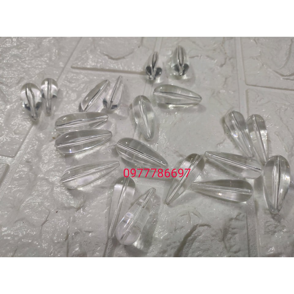 hạt nhựa trong suốt trợ lực ném xa 3.2g và 4.7g