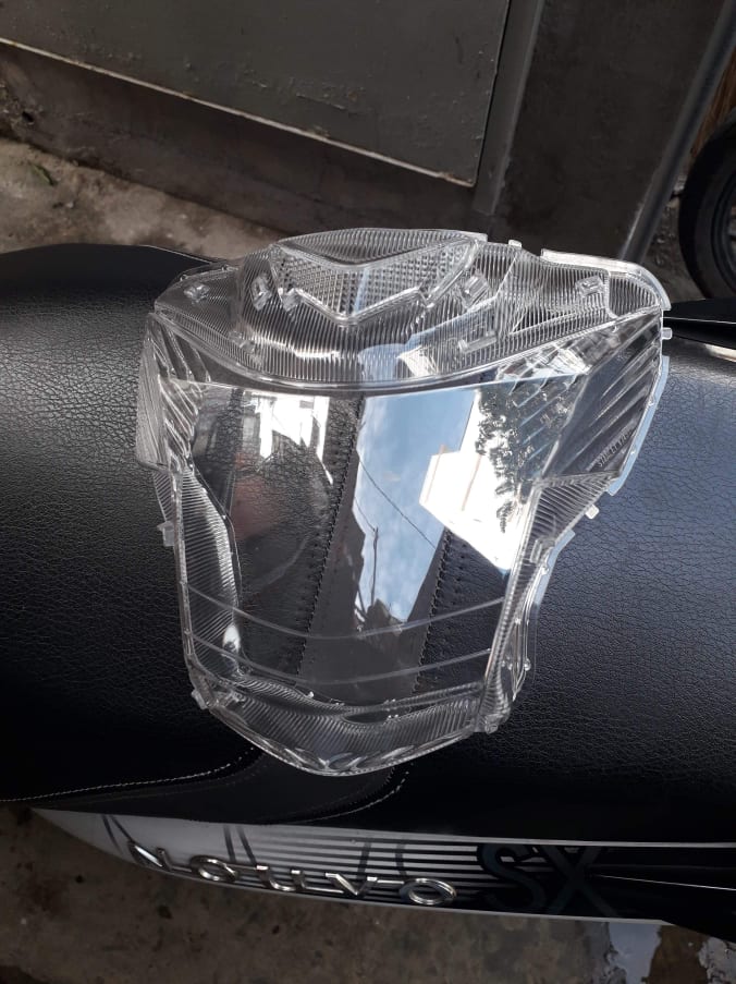 Mica chóa đèn trước cho Satria Fi 150