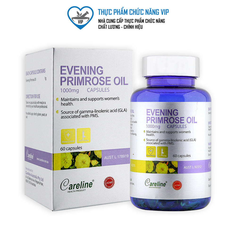 Careline evening primrose oil corsage flower oil for skin pain relief