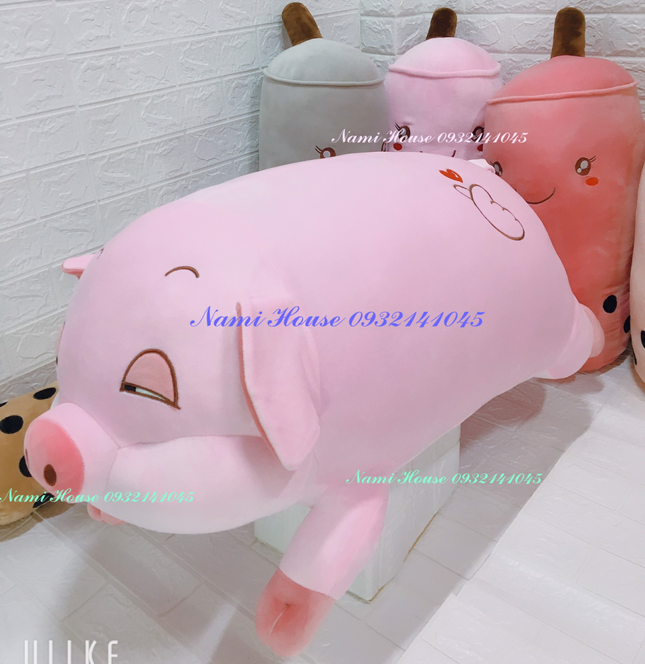 [HCM]Gấu Bông Heo Lười Thú Nhồi Bông Heo các size gấu bông heo các size