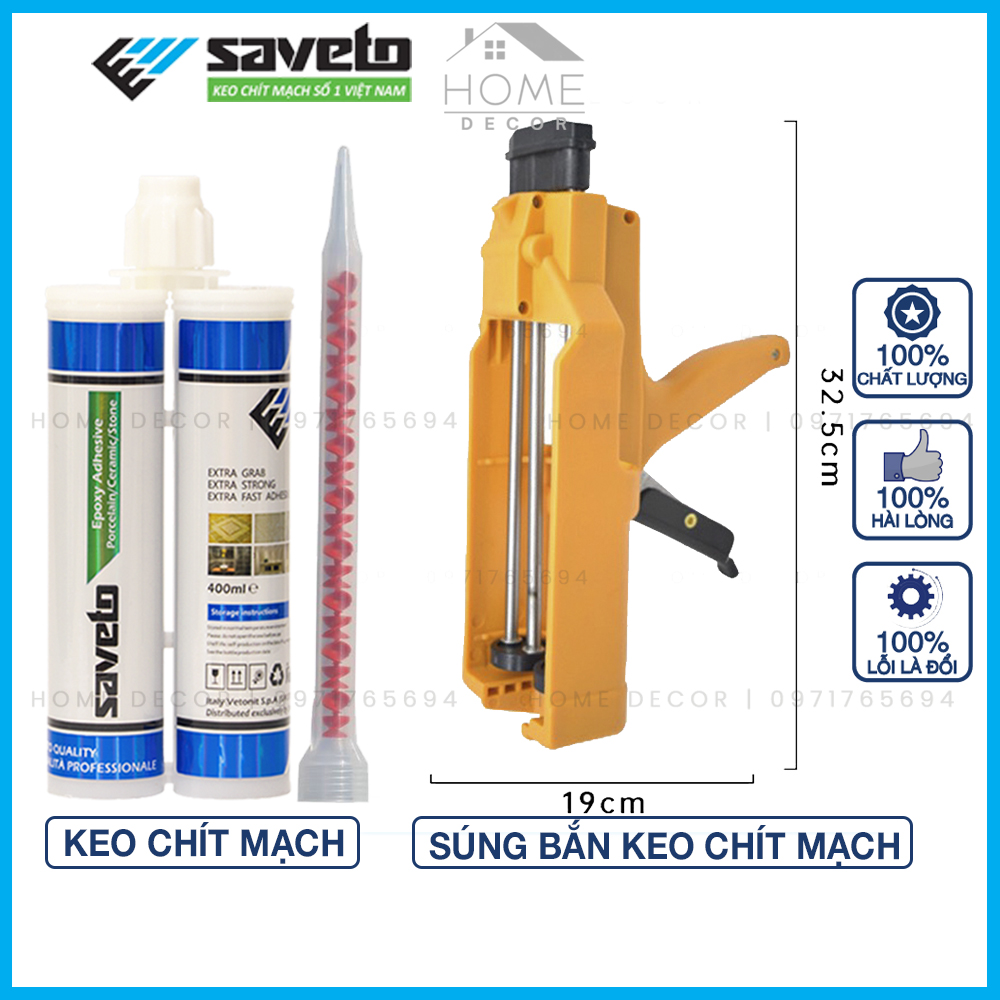 Dụng cụ keo chà ron saveto, keo chít mạch saveto cao cấp- dùng để thi công keo chà ron gạch nhà tắm, sàn nhà, chống thấm chống bám bẩn chính hãng