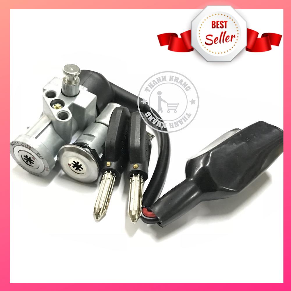 Bộ Ổ khóa 8 cạnh chống trộm chỉ dành riêng WAVE 100 thanh khang  006000760