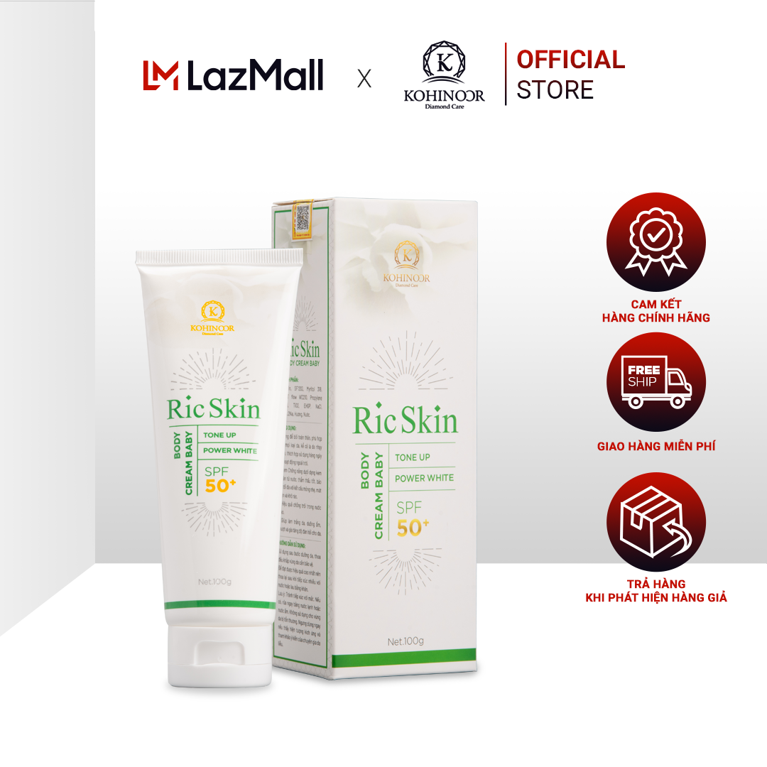 Kem chống nắng Ric Skin Body Cream Baby Kohinoor