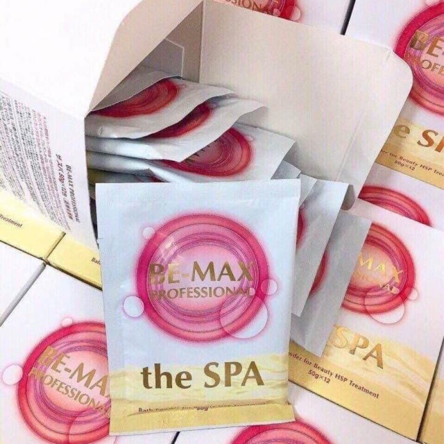 Bột tắm trắng da Be-Max The Spa Bath Powder Nhật Bản