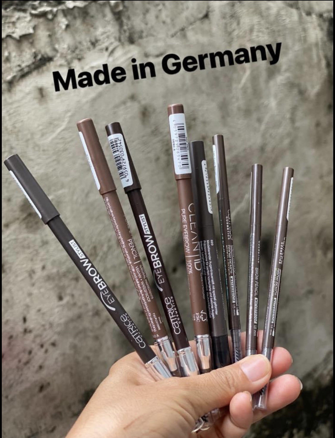 Chì kẻ mày Catrice . Made in Germany