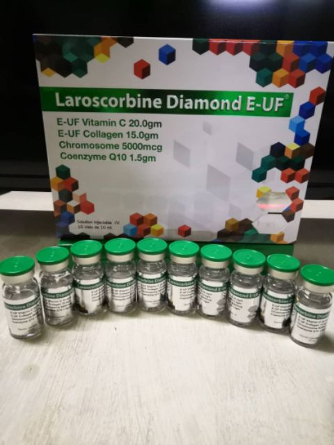 [HCM]tách lẻ 1 lọ Làm trắng da Collagen Laroscorbine Diamond E-UF