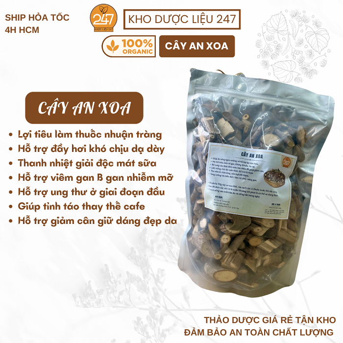 Combo 2kg cây an xoa - hỗ trợ ung thu gan và các vấn đề về bệnh gan