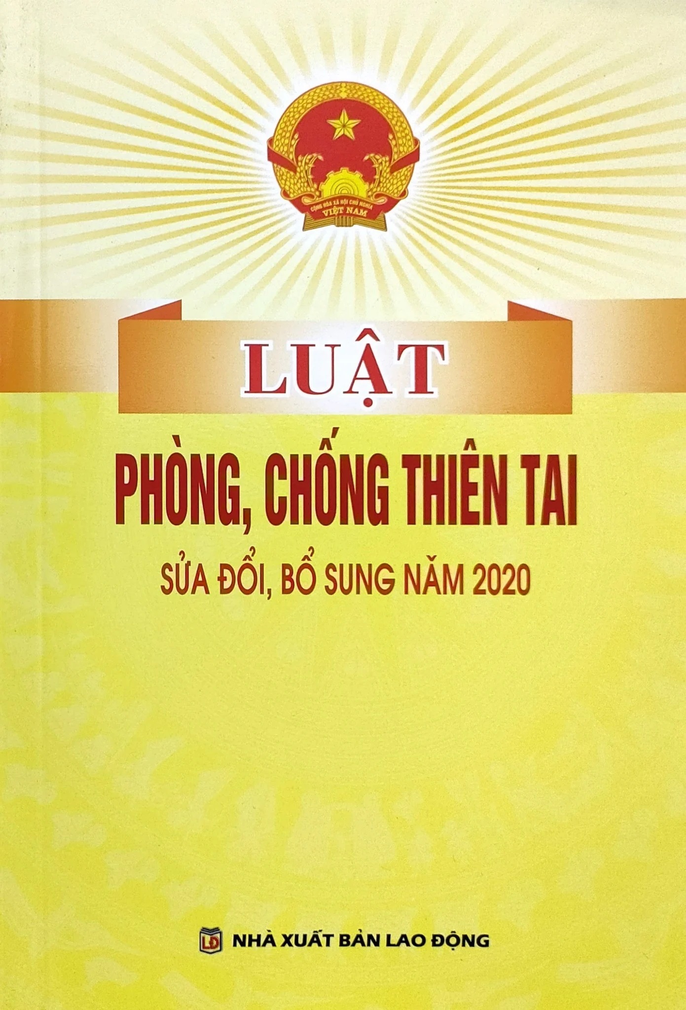 Luật Phòng Chống Thiên Tai Sửa đổi, bổ sung năm 2020