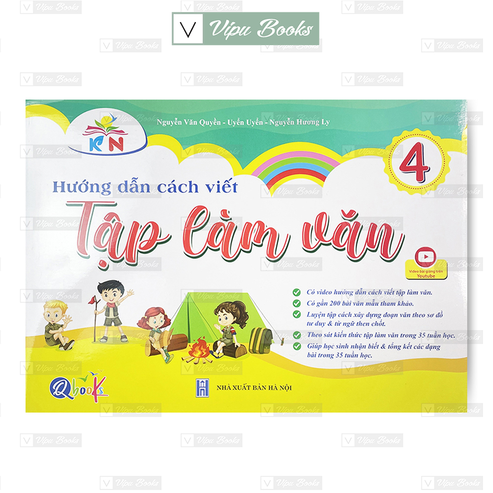 Sách - Hướng Dẫn Cách Viết Tập Làm Văn Lớp 4 - Kết Nối Tri Thức Với Cuộc Sống