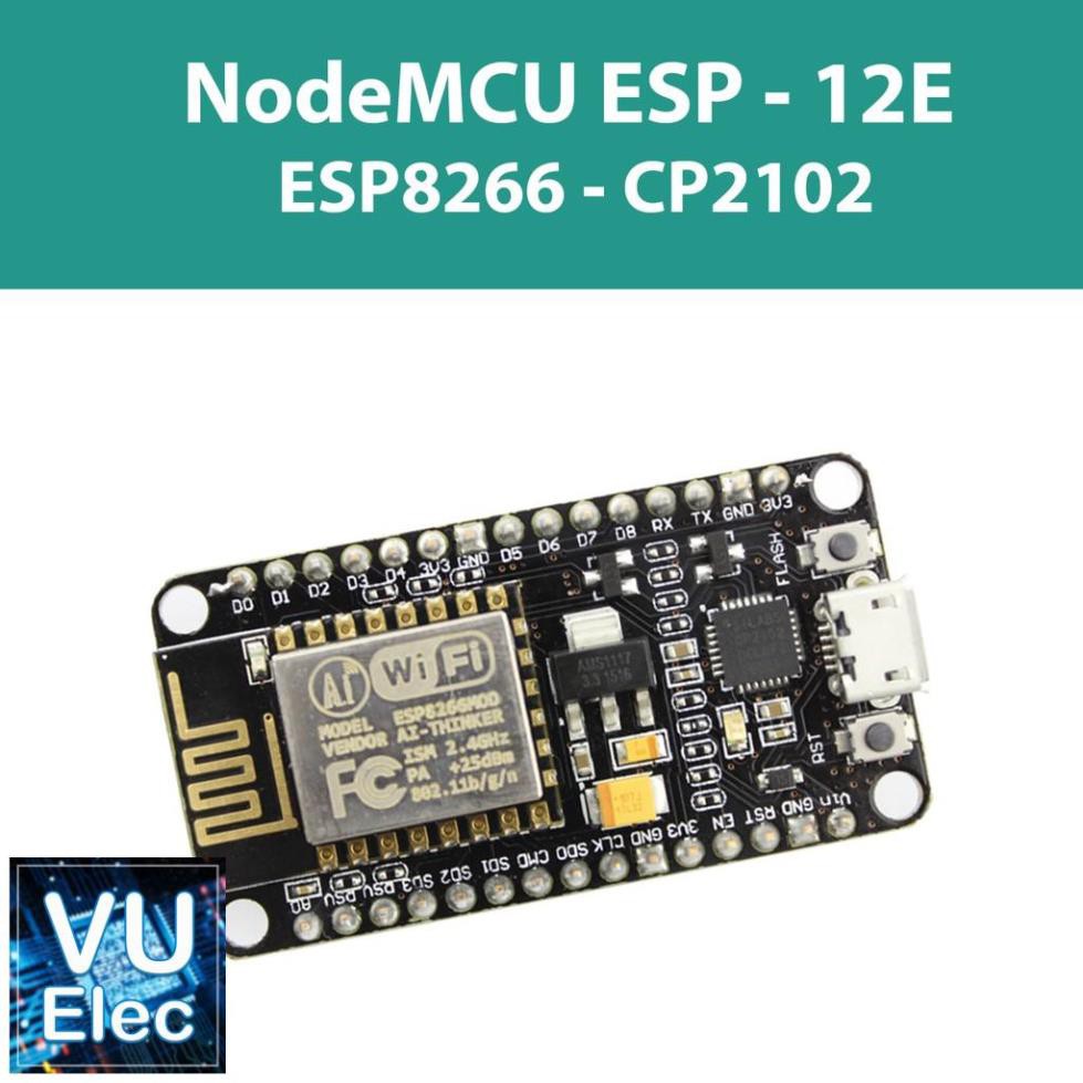 Kit rf thu phát wifi esp8266 nodemcu lua cp2102