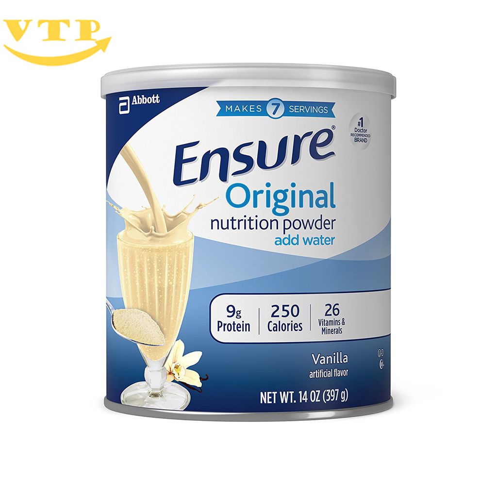 SỮA BỘT ENSURE ORIGINAL NUTRITION POWDER 397G