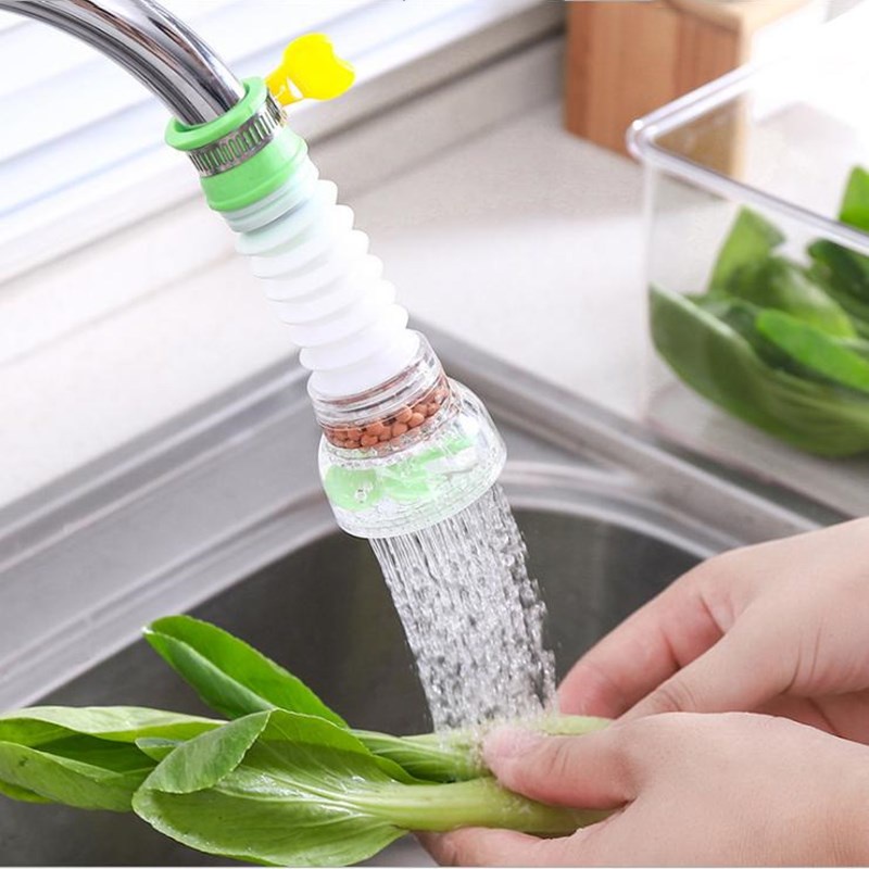 Đầu vòi nước bồn rửa chén bát xoay 360 độ, đầu nối vòi phun nước tăng áp, đầu vòi phun nước áp lực cao đa năng.
