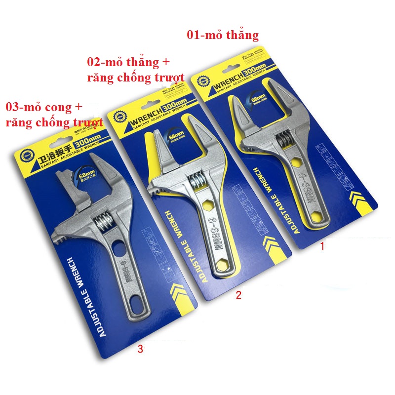 Cờ lê đa chức năng, cờ lê vặn téc nước, cờ lê phòng tắm