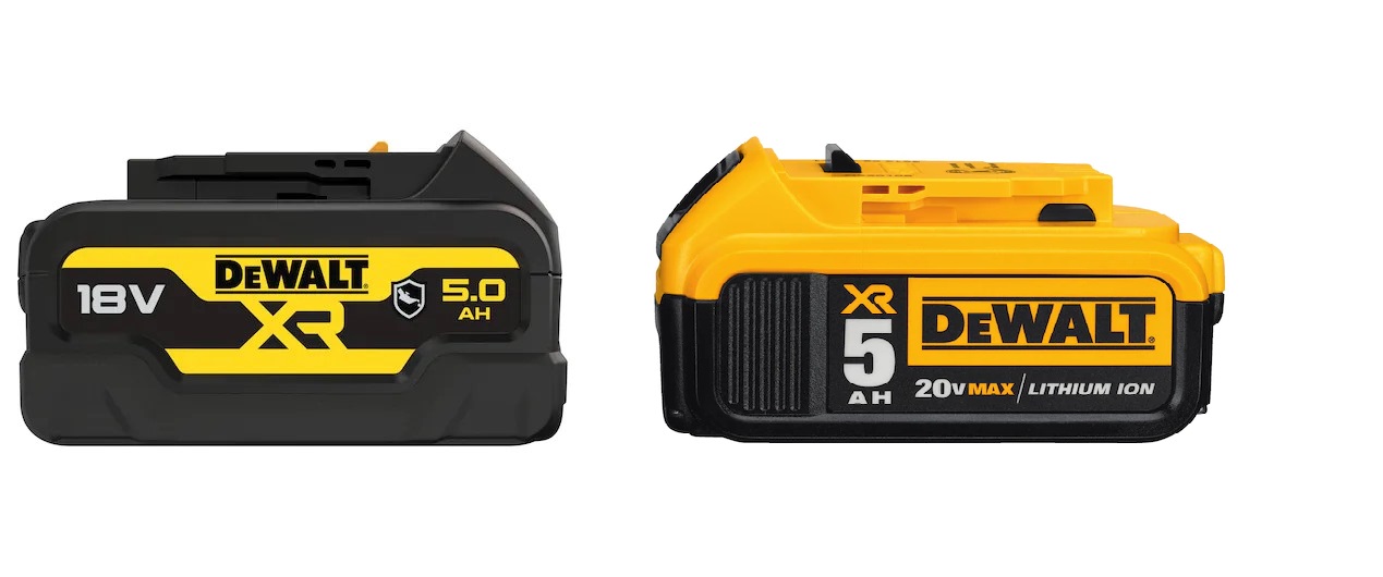 Pin dewalt 18/20v max - dung lượng 5.0 ah xr li-ion dcb184-b1 dcb184g - chính hãng - sku dcb184 dcb184g