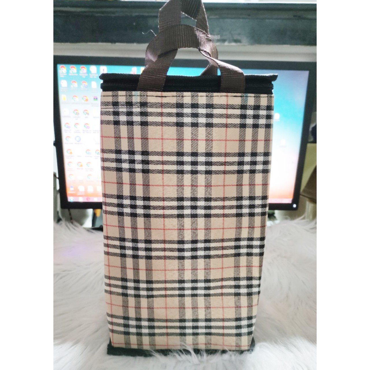 túi đựng hộp cơm giữ nhiệt 4 ngăn
