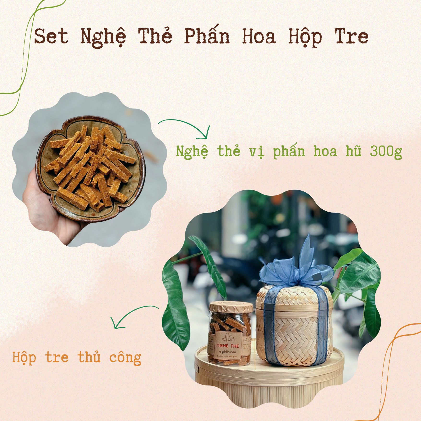 Set Qùa Nghệ Thẻ 300g