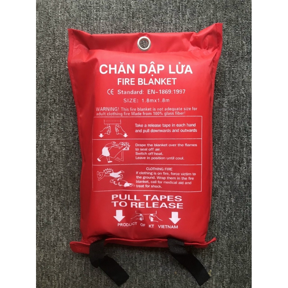 Chăn chống cháy khi có hỏa hoạn