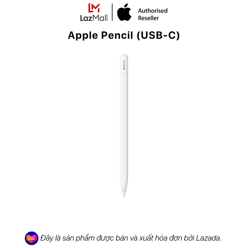 Bút cảm ứng Apple Pencil (USB-C) - Hàng chính hãng ZP/A