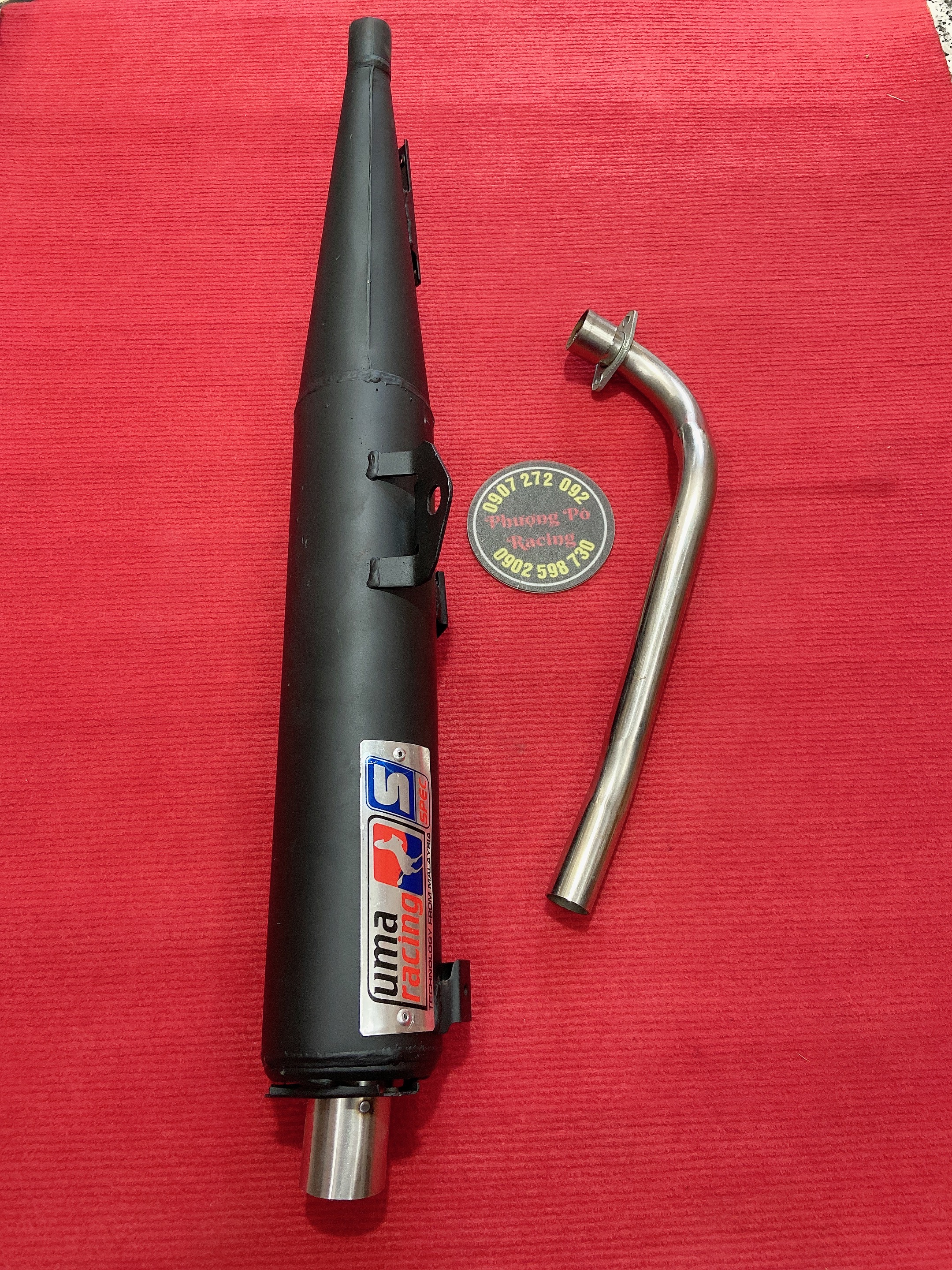 [HCM] Pô Uma móc ấm đít chu 2 lớp / kèm cổ dành cho Sirius/ jupiter/wave/dream/cup/wave A