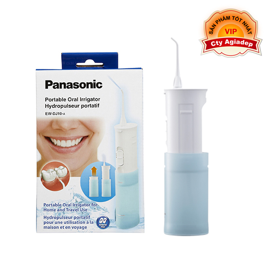 Máy tăm răng Panasonic xịn cho người niềng răng, chảy máu chân răng - Tăm nước