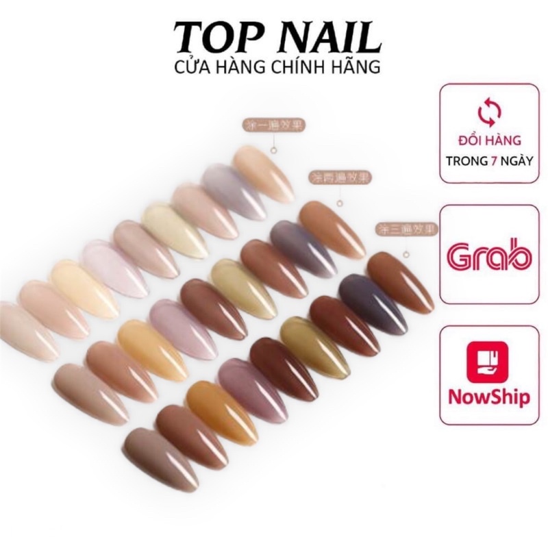 Sơn g.el thạch,sơn g.el móng tay as mã abc 15ml