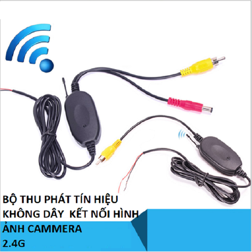 Bộ thu - phát tín hiệu camera lùi không dây trên xe hơi