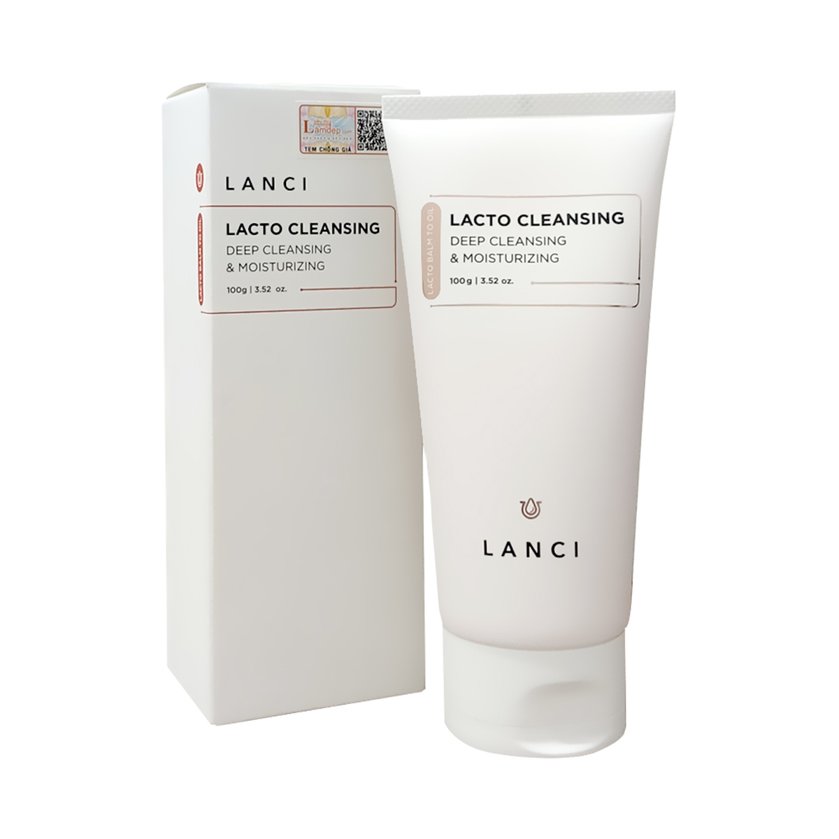 Sáp Tẩy Trang Lợi Khuẩn Lanci Lacto Cleansing 100g mẫu mới