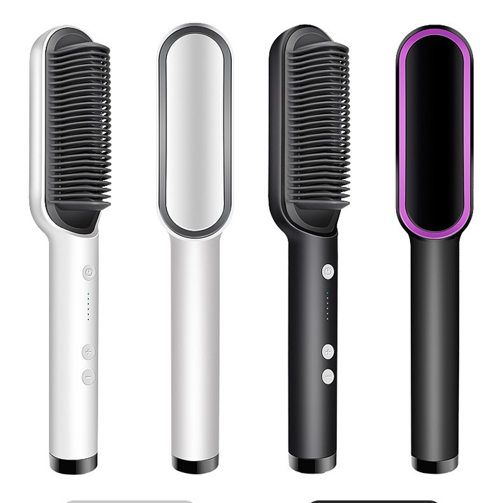 Lược tạo kiểu tóc siêu tốc, Lược điện tạo kiểu nam nữ cao cấp, Máy làm tóc công nghệ Hàn Quốc hiện đại mới nhất hiện nay, máy tạo kiểu tóc đa năng, lược duỗi tóc  thẳng