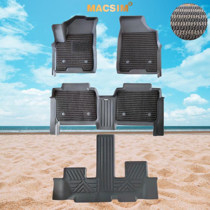 2-Layer Tpe Floor Mats for Macsim Hyundai Custin 2023+ Standard Form, Durable, Odorless (Sd3 Dark Gray Ct) Giá 4,200,000 Đồng*Miễn phí vận chuyển
