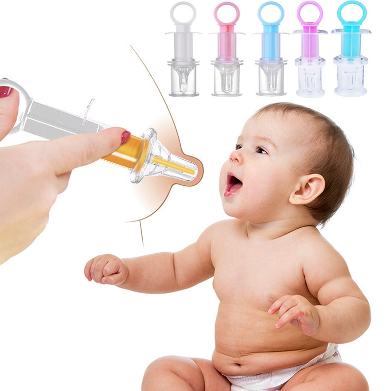cw Anti Choke Baby Feeder Newborn Kids Dispenser Needle Squeeze Children