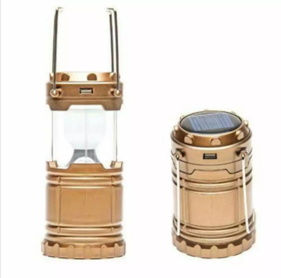 Đèn bão tích điện 2 trong 1. Đèn pin led tích điện. Vừa sạc vừa sử dụng năng lượng mặt trời. Vừa là đèn pin và đèn chiếu sáng để bàn (MI207)