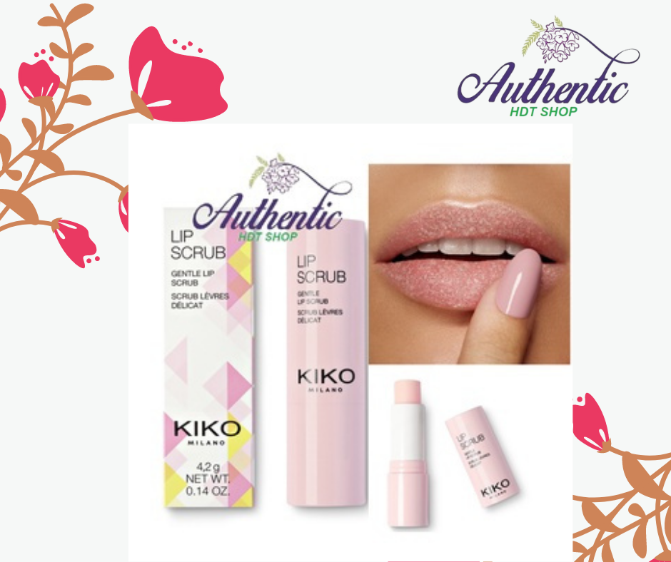 Kiko lip scrub - tẩy da chết môi dạng thỏi - hdt shop