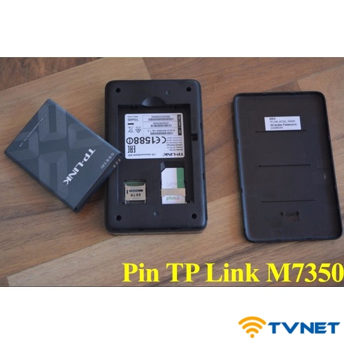 Pin Tp-link M7350 Ver 4 và Ver 5 dung lượng 2000mAh - 2550mAh. Pin mới 100%
