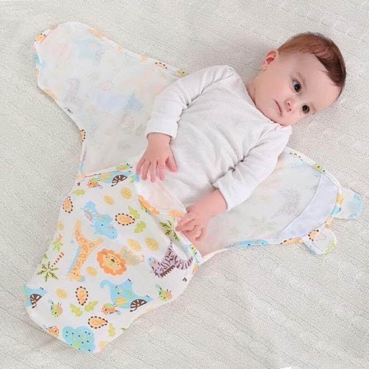 Khăc choàng ủ kén cho bé Swaddle